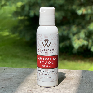 Walkabout Australian Emu Oil     Topical Use - 2 Fl. Oz.