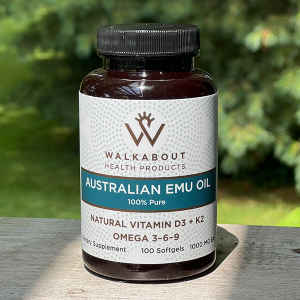 Walkabout Australian Emu Oil - 100 Capsules
